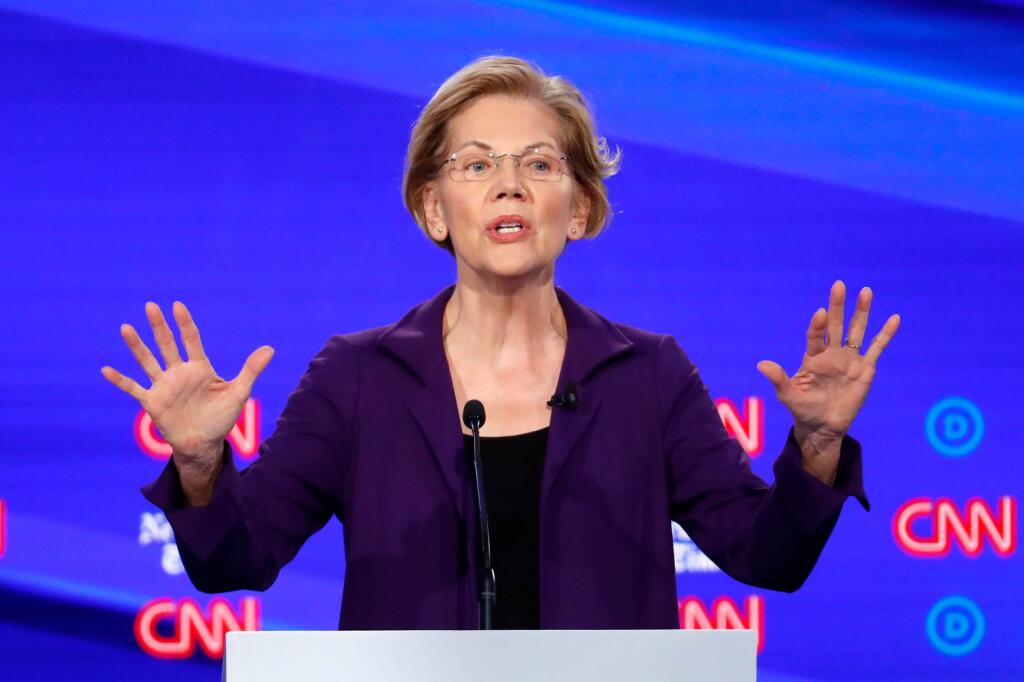 Elizabeth Warren (Zdjęcie: John Minchillo/AP)